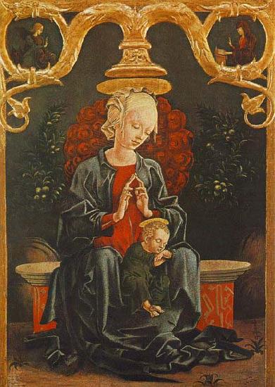 Cosimo Tura Madonna and Child in a Garden Germany oil painting art